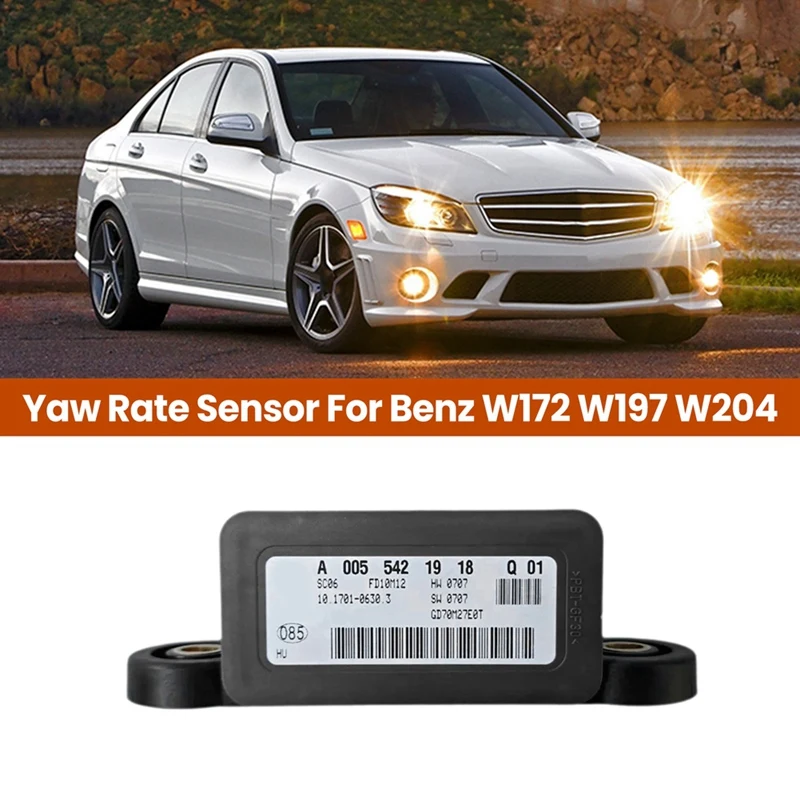 

0055421918 A0055421918 ESP Acceleration Yaw Rate Sensor For Mercedes Benz W172 W197 W204-A58X