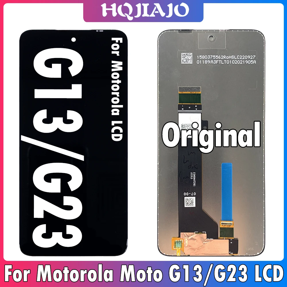 Ensemble écran tactile LCD de remplacement, 6.5 pouces, pour Motorola Moto G23, original Ensemble écran tactile LCD de remplacement, 6.5 pouces, pour Motorola Moto G23, original