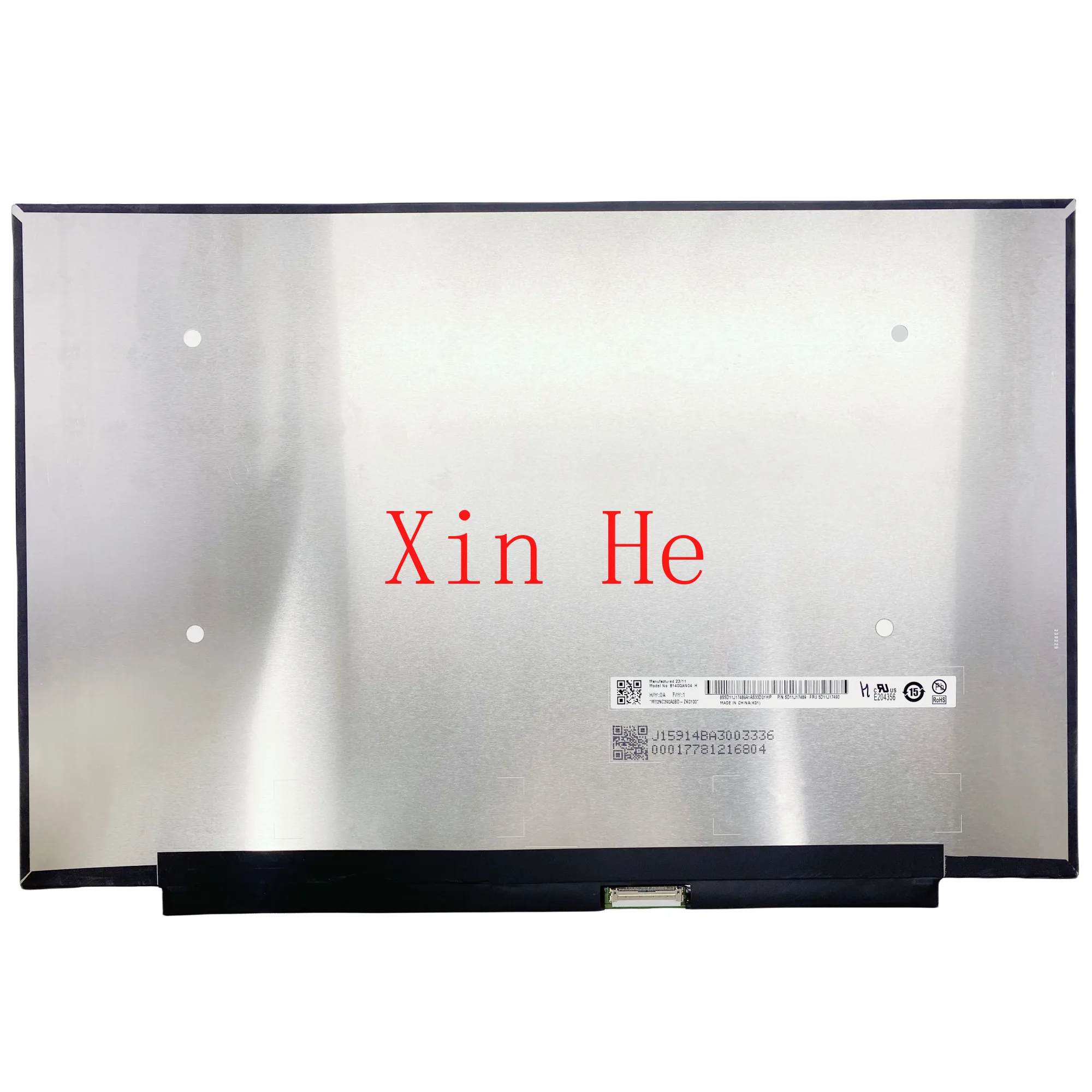 

14.0'' B140QAN04.H Laptop LCD Screen Display Panel Display 2880 x1800 EDP