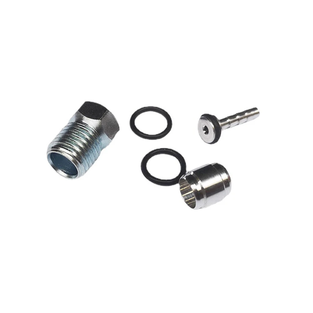 

Высококачественный материал, практичный комплект тормозных шЛАНГ, сталь T1 RO, синий R1R, красный, серебристый, сталь, 2 метра, один FR, черный