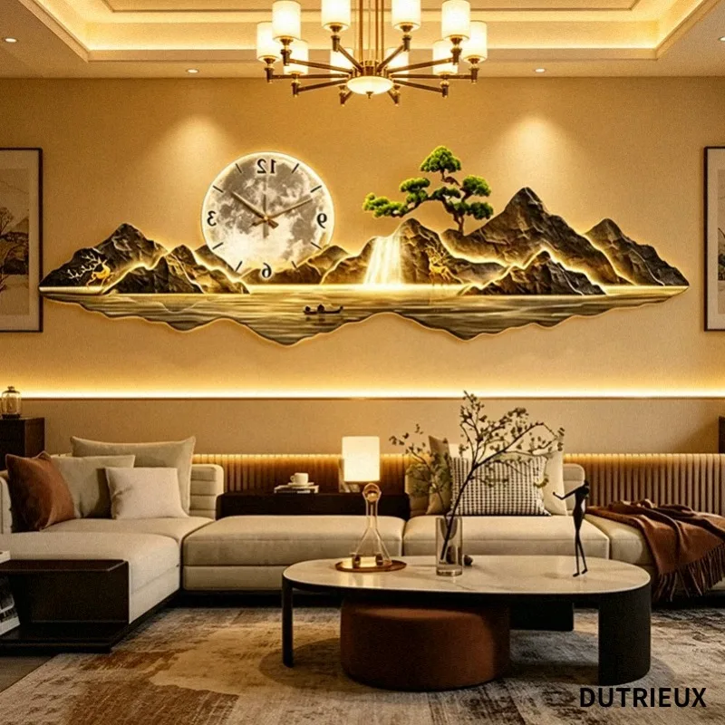 Big Size Fashion Clock Wall Clock Wall Luxury Design Digital Art Mural Wall Clocks Modern Orologio Da Parete Salon Furniture