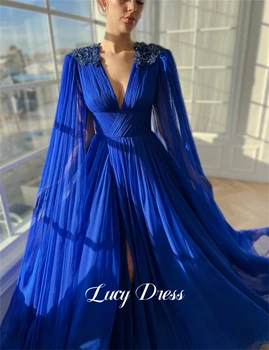 ลูกปัดเย็บปักถักร้อยAppliquéตกแต่งชุดราตรีสายBall Gownงานแต่งงานTailingชุดอย่างเป็นทางการสําหรับพรหมที่กําหนดเอง