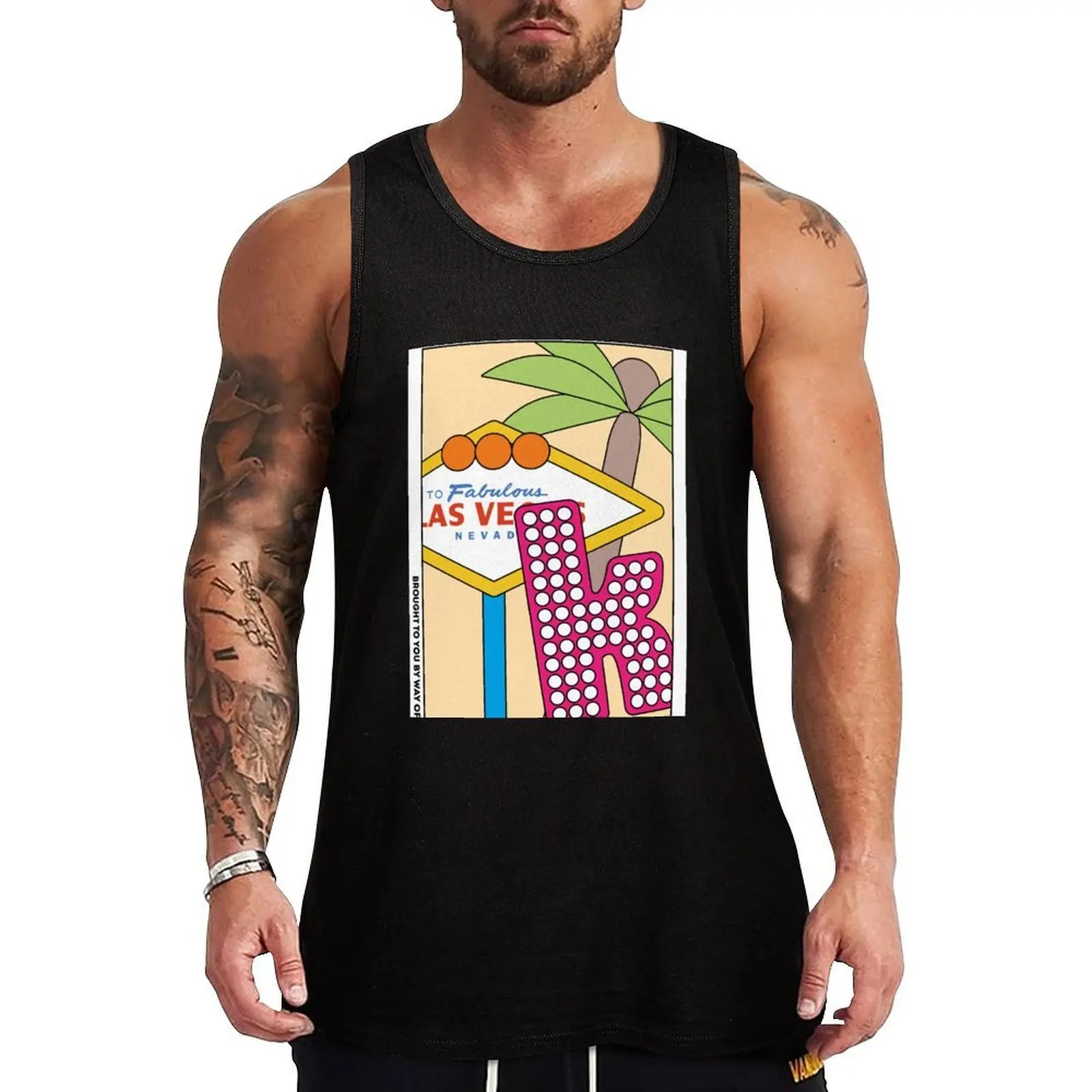

The Killers Brought To You By Way Of Fabulous Las Vegas Nevada Tank Top Body man sleeveless vest men men gym clothing