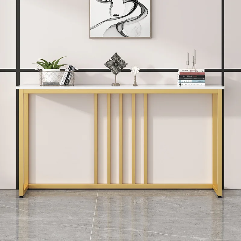 

Light luxury entrance table Entry entrance table against the wall side table entrance frame entry door