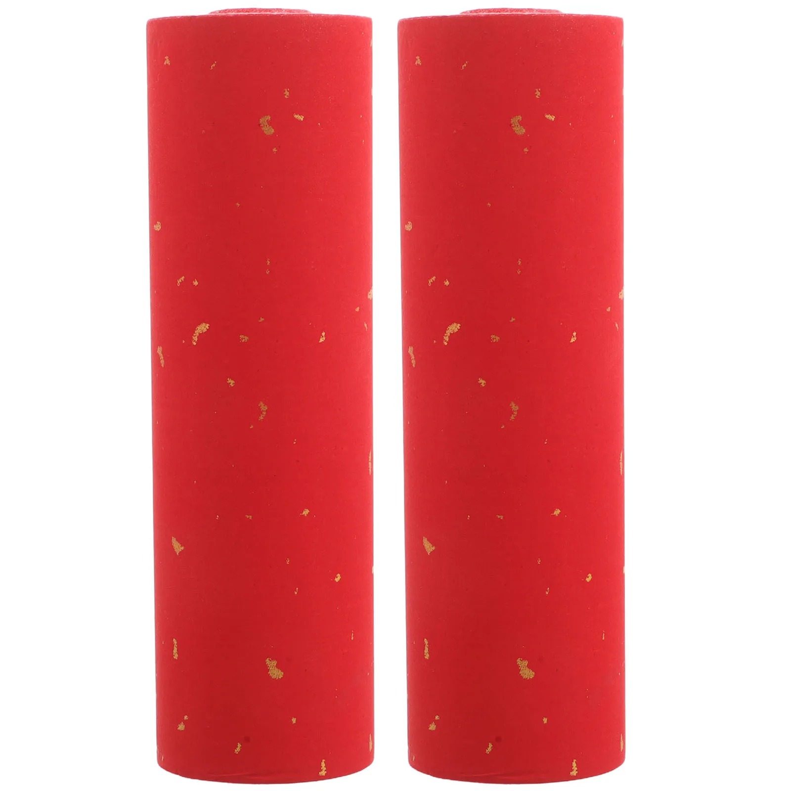 2 рулона красной утолщенной китайской бумаги Сюань, рулон 17 см, 20 м для каллиграфии, китайских новогодних куплетов, весенний фестиваль, чернила для рукоделия