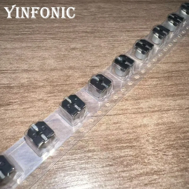 50Pcs/200Pcs NIC 10V33uF 5x5.5mm SMD Chip-Type 33uF/10V Aluminum Electrolytic Capacitor NACE330M10V5X5.5TR13