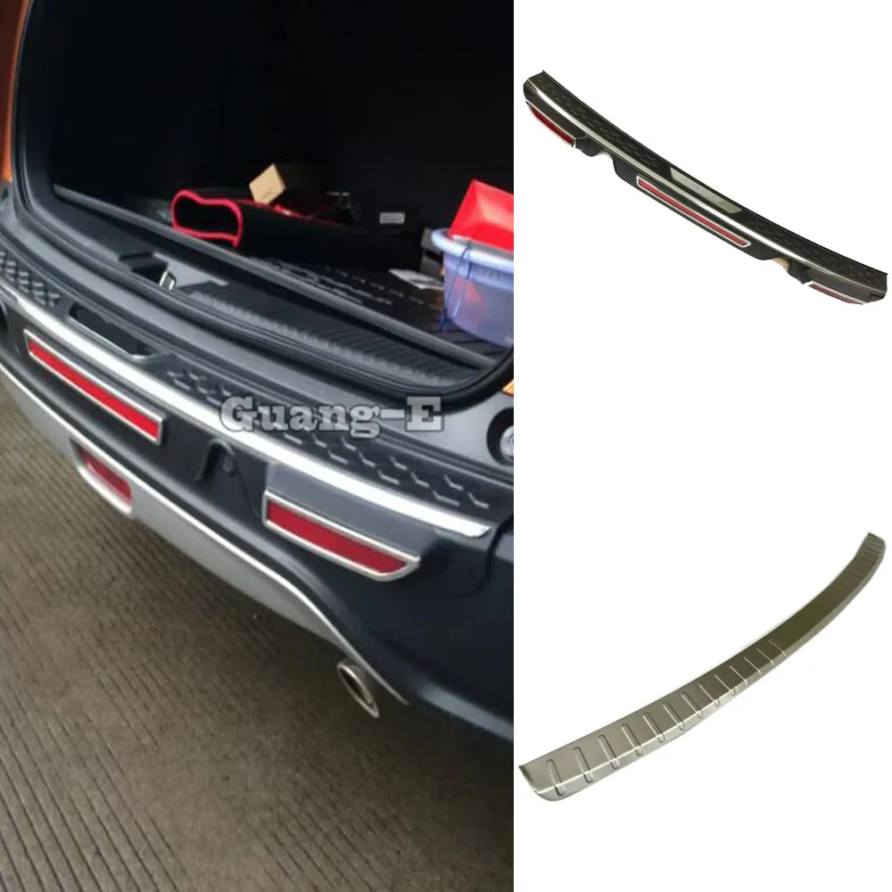 

Car External Rear Bumper Protect Trim Car Cover Detector Plate Pedal Trunk For Honda HRV HR-V Vezel 2014 2015 2016 2017 2018