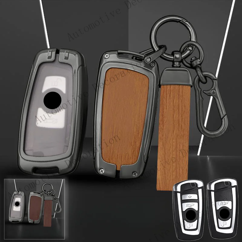 Z+ Zinc Alloy TPU Leather Car Key Case Cover For BMW 1 2 3 4 5 6 7 series M2 M3 X3