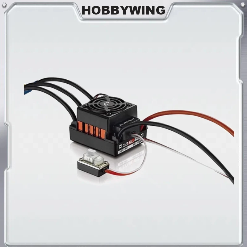 HOBBYWING QuicRun WP10BL60A WP8BL150 3-6S Wodoodporny Bezszczotkowy Bezczujnikowy Regulator Obrotów ESC do Ciężarówek 1/8 i 1/10, Monster Trucków