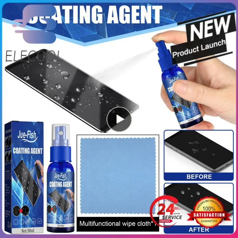 Screen Coating Agent Hydrophobic For Iphone Cleaner Glass Wiper Oleophobic Household Improvements Glass Coating Solution