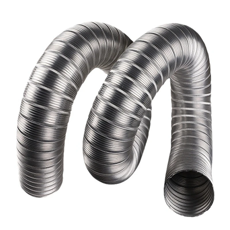 

Flexible Duct Flex Air Aluminum Ducting Dryer Vent Hose For Ventilation Telescopic Fast Smoke Exhaust Easy Install