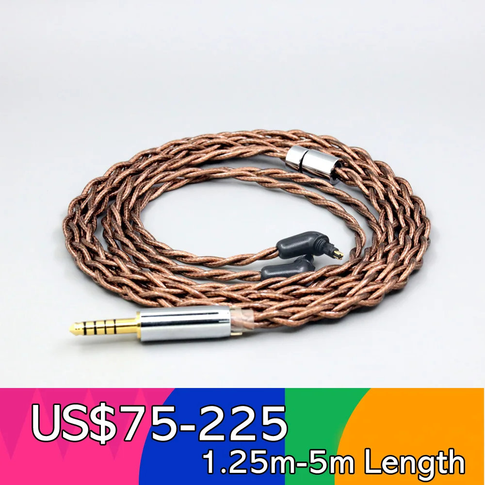 99% 24k Gold 7n Pure Silver Graphene Shield Earphone Cable For Sony MDR-EX1000 MDR-EX600 MDR-EX800 MDR-7550 LN008553