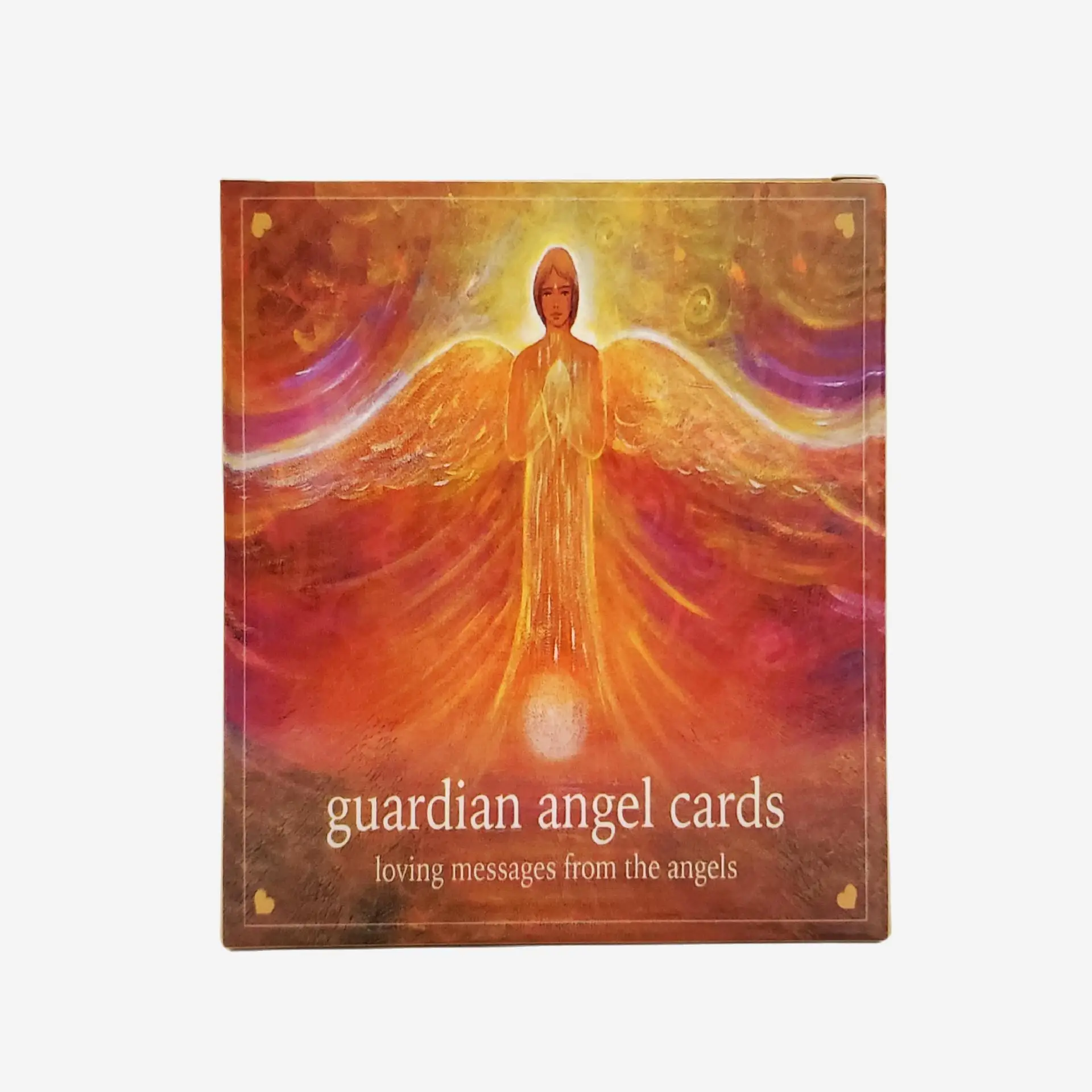 Guardian Angel Cards Heart-shaped English Oracle Card 46 Cards/Set For Family Friends Party Board Game Playing Cards Kids Gift