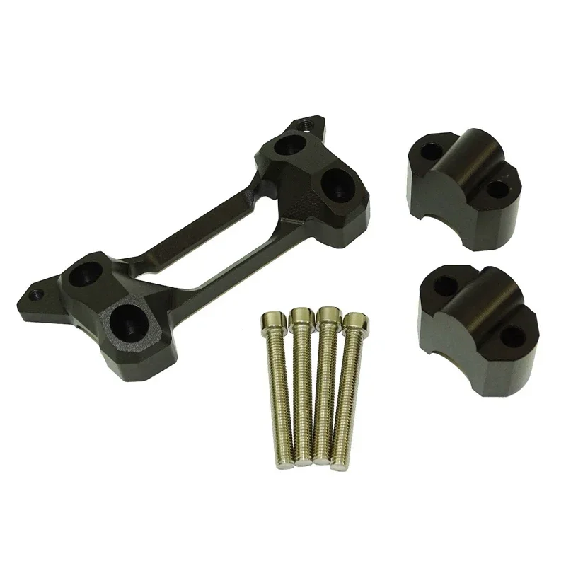 Motorbike CNC Handlebar Handle Bar Riser Clamp Kit Set For Kawasaki VERSYS 650 KLE650 2015 2016 2017 2018 2019 2020 2021