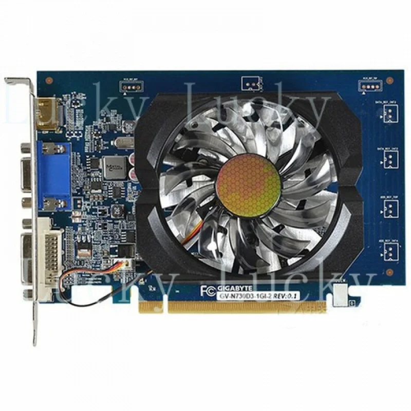 f  For GIGABYTE GV-N730 630 610 575 557 1 PCS T128010SM Graphics Card Cooling Fan