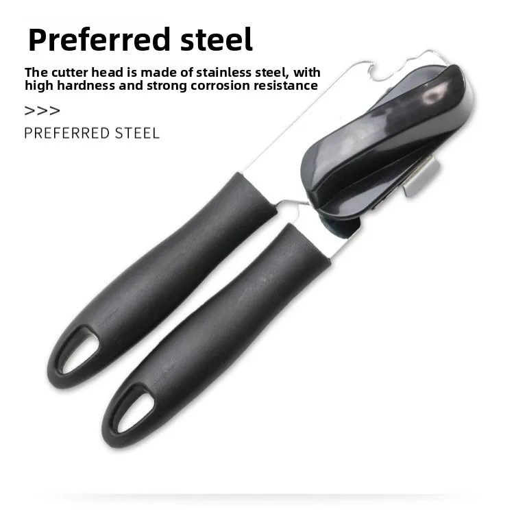 Creative new multi-functional stainless steel can opener Ama