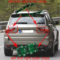 Left/Right Side Inner Outer Tail Light Repair Board Kit For BMW X3 E83 2007-2010 Car Accessories 7162213 7162214 7162209 7162210