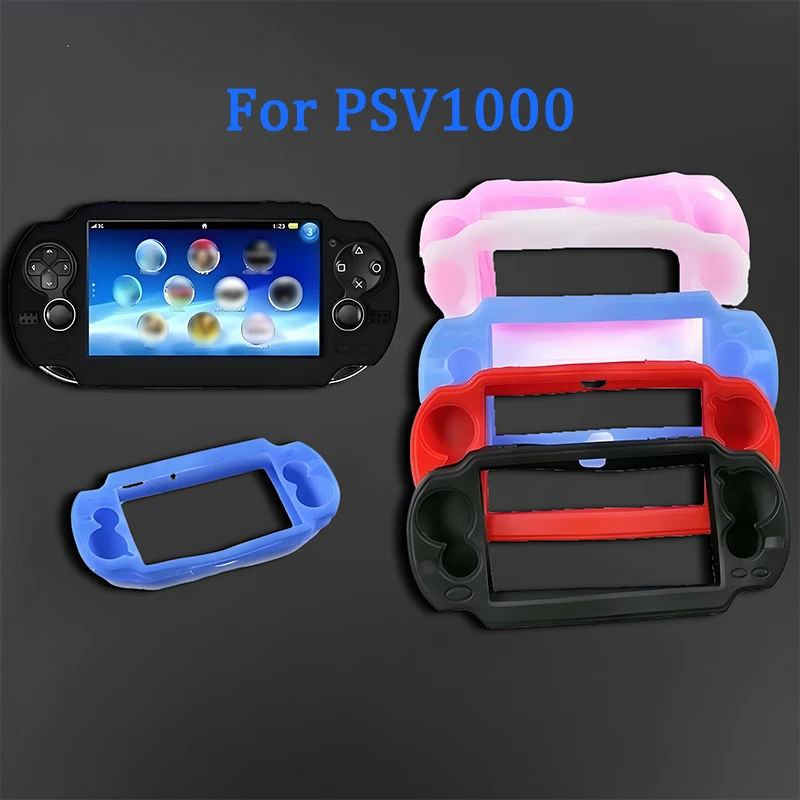 Funda de silicona suave para Sony PSV1000, funda de piel para consola PS Vita PSVita 1000, carcasa protectora antiarañazos, 1 ud.
