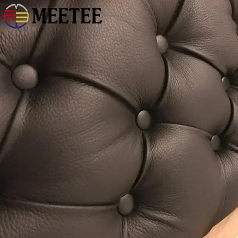 30Pcs Meetee 11-32mm Leather Bag Buttons DIY Sewing Clothing Accessories High-grade Windbreaker Coat Sofa Soft Button