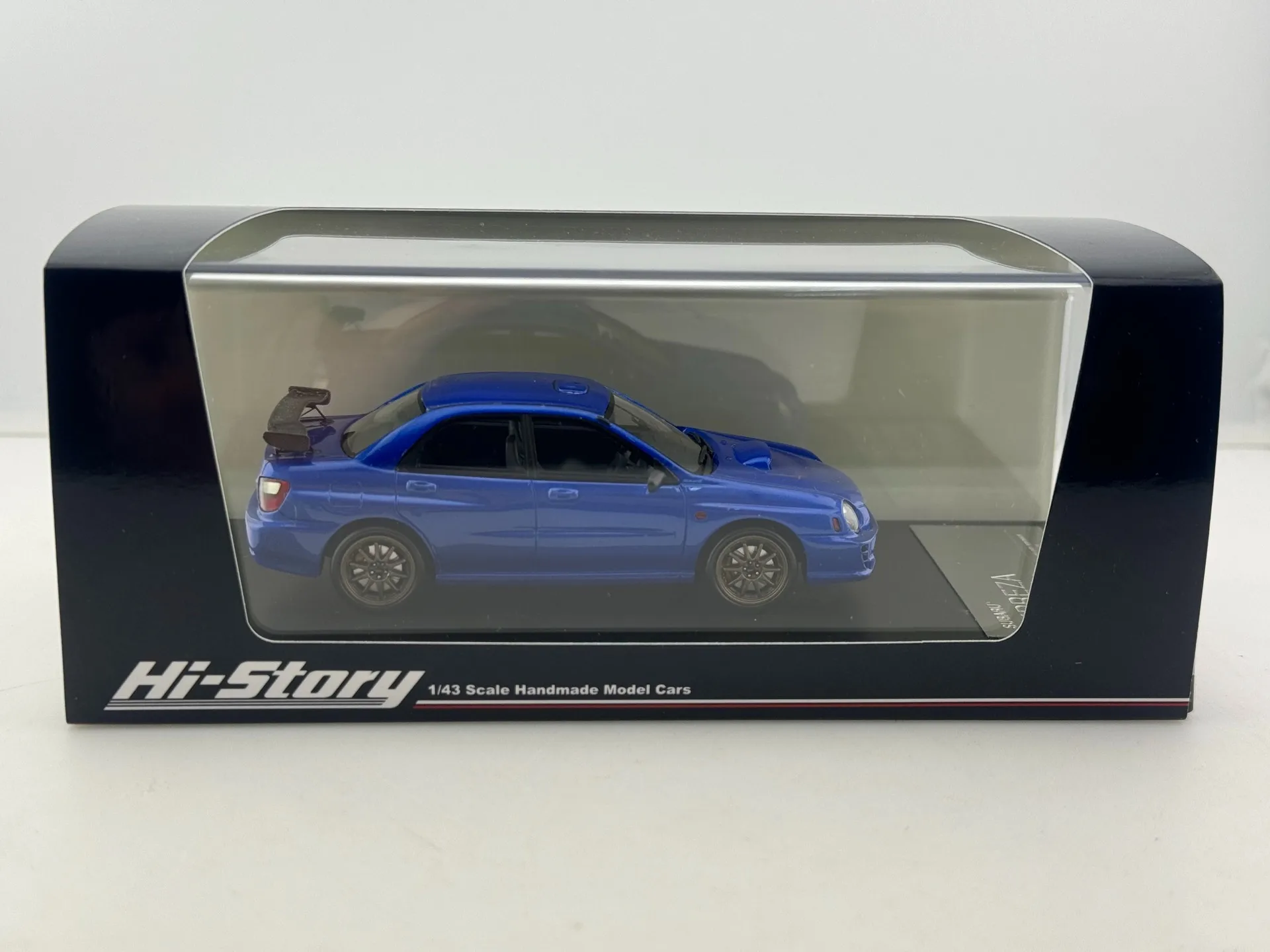 

Flaws Diecast Hi Story 1/43 Scale Subaru Impreza S202 STI Version Resin Car Model Collectible Toy Gift Souvenir Display Ornament