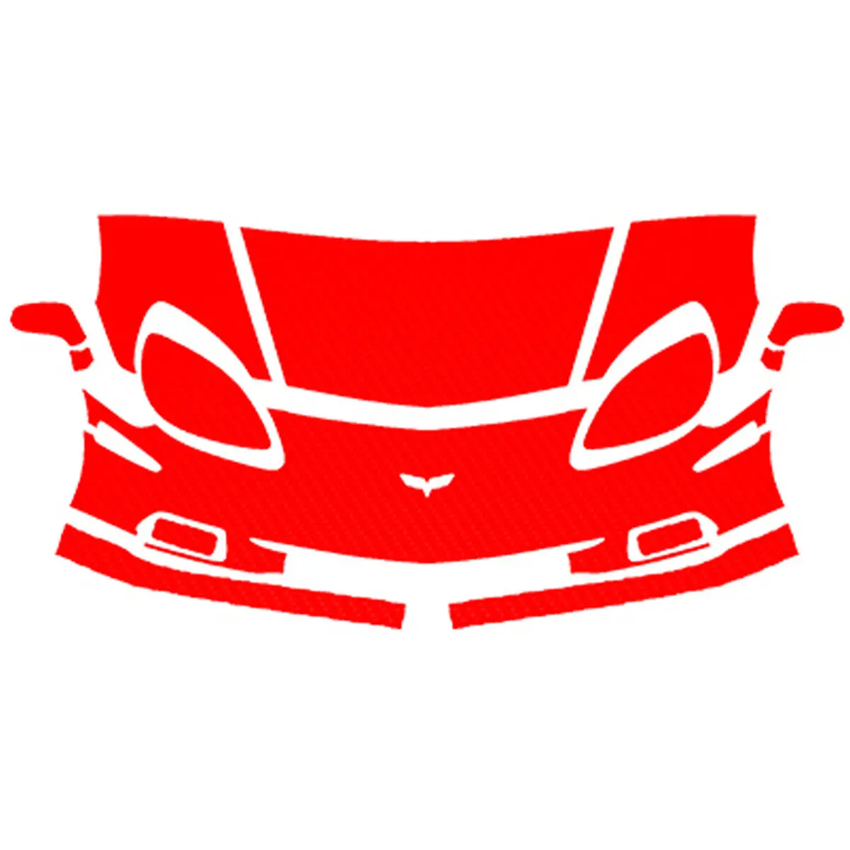 

For Chevrolet Corvette 2006-2012 PreCut Paint Protection Clear Bra PPF