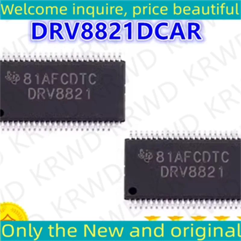 

5PCS DRV8821 New and original DRV8821DCAR DRV8821DCA DRV8821D DRV8821 8821 HTSSOP-48