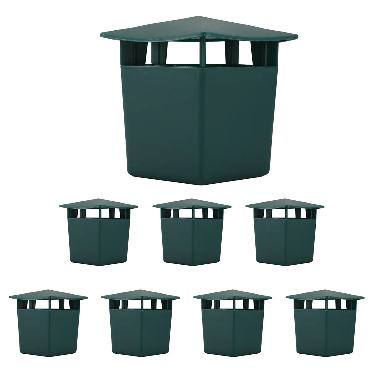 ABLK 8개 맥주 달팽이 트랩 슬러그를 잡기 위한 친환경 달팽이 포수, 어린이와 애완동물에게 안전함