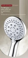 Large Outlet Pressurized Shower Nozzle Super Powerful Rainfall Single Head Bathroom Shower Strong Water Flow