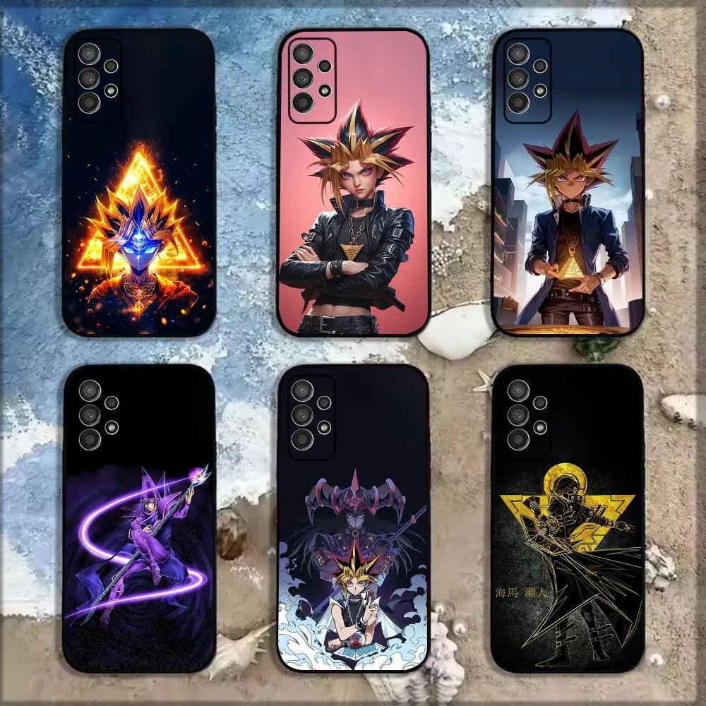 Anime Game Yu-Gi-Oh Phone Case For Samsung Galaxy A13,A21s,A22,A31,A32,A52,A53,A71,A80,A91 Soft Black Shell