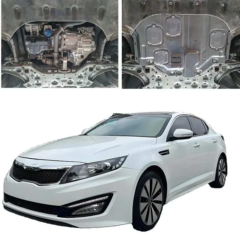 Car Accessories Black Under Engine Guard Mudguard Board Splash Shield Mud Fender Plate Panel For Kia K5 Optima 2011-2019 2.0L