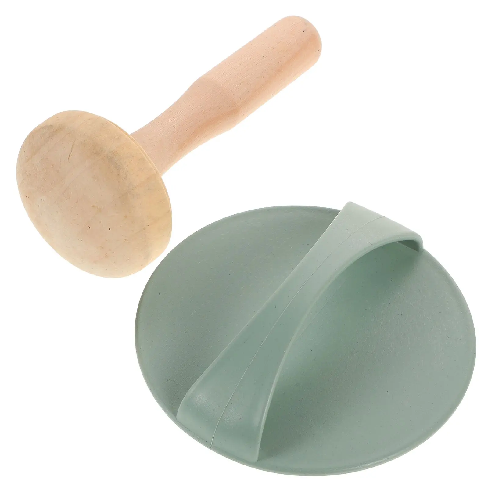 Printmaking Tool Set Supplies Ink Plates Wooden Mushroom Roller Engraving Mats Portable Pad Plastic Printmaking Mats