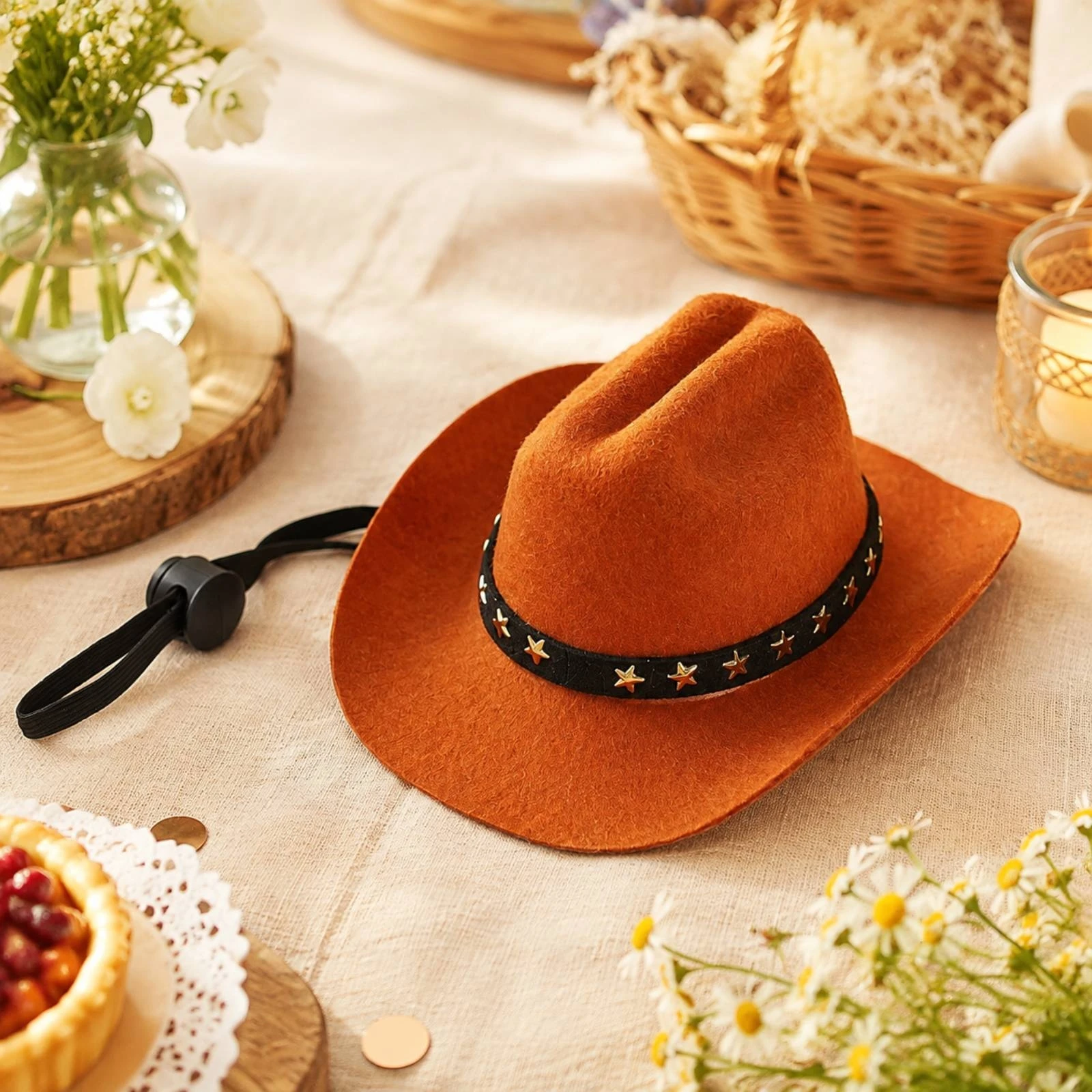 cowboy-hat-with-bandana-comfortable-cowboy-hat-with-chin-cord-costume-accessory-classic-long-lasting-for-garden-parties