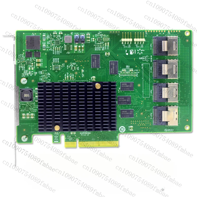95%New For LSI LSI00244 9201-16I PCI-Express 2.0 X8 SATA / SAS Host Bus Adapter Card