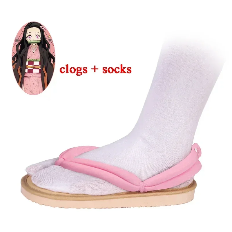 アニメかまどねずこコスプレコスチューム,鬼キラー,キメツノヤイバ,着物,羽織,ウィッグ,下駄,大人と子供向け