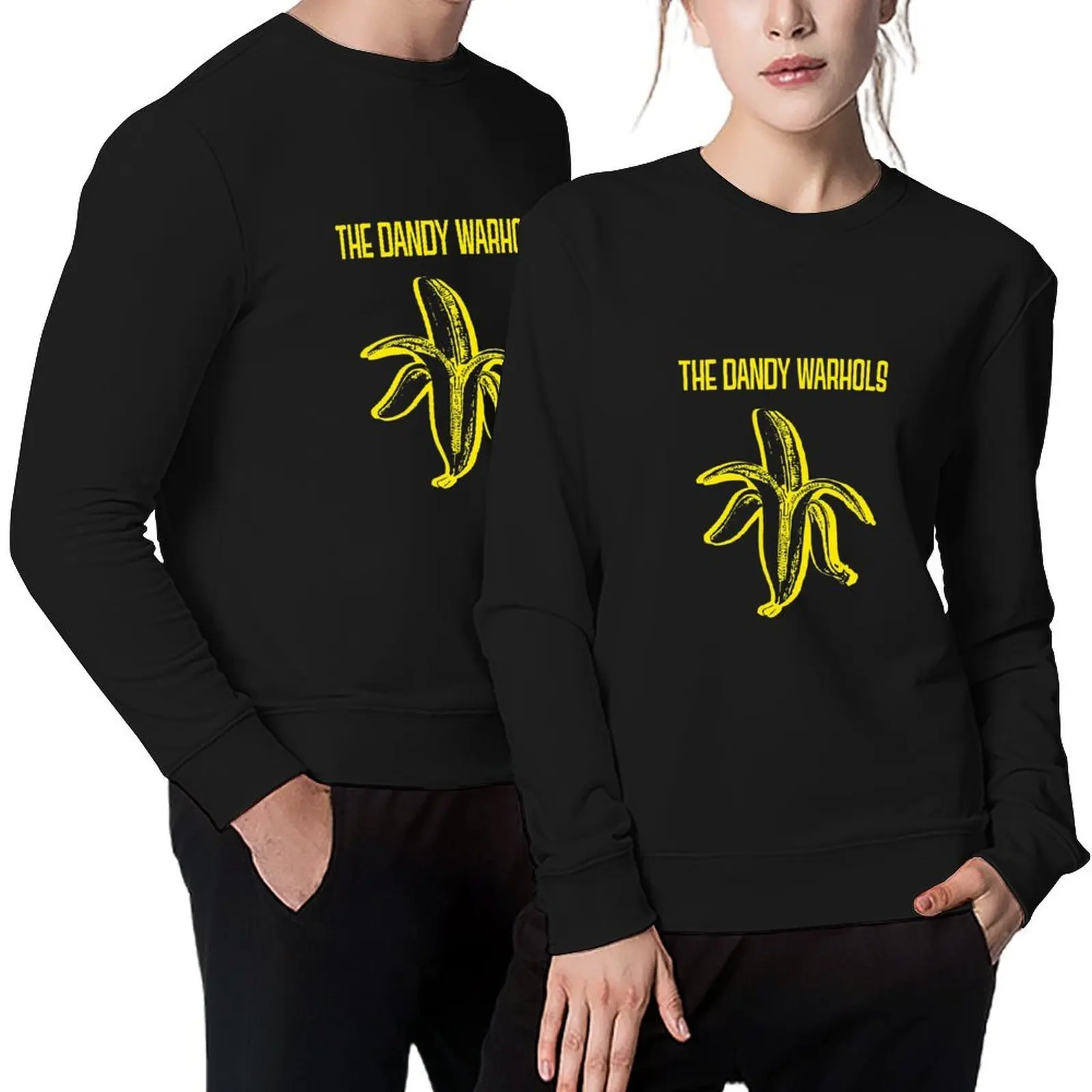 

The Dandy Warhols Banana Logo Pullover autumn new products men's autumn clothes men's clothing mens clothing graphic sweatshirts