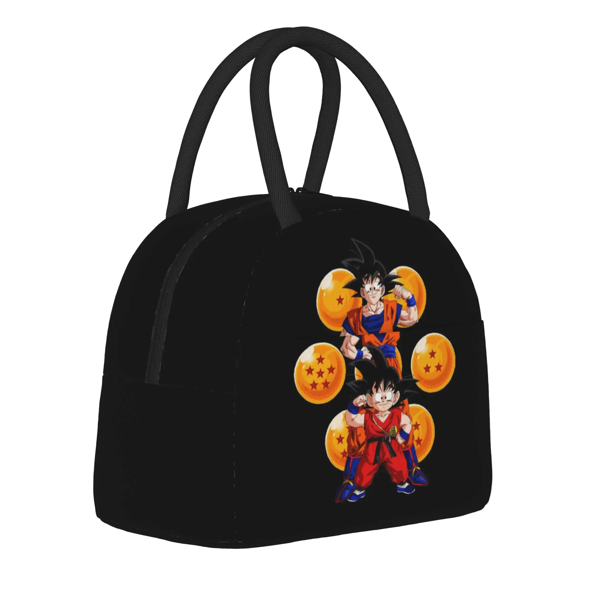 

Dragons Balls DragonBallz anime Merch Insulated Lunch Bag For School Office Food Storage Bag Portable Thermal Lunch Boxes