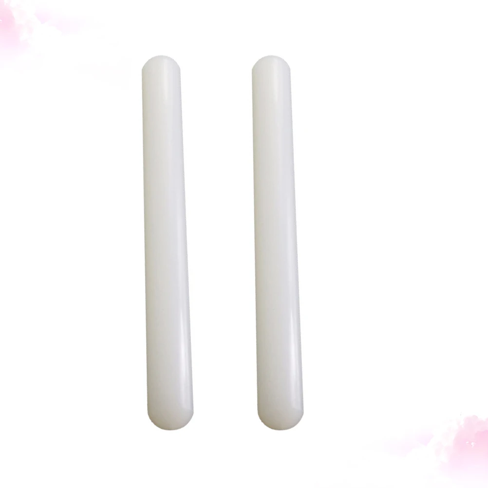 

2pcs Plastic Rolling Pin Non-Stick Dough Roller For Pastry Cake Noodles Kitchen Tools Baking Supplies 23X2.5Cm