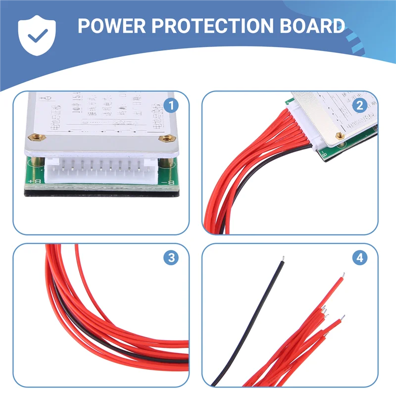 10S 36V 37V 15A Li- Lipo литиевая батарея Bms Pcb Pcm плата защиты питания