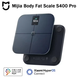 Mijia Body Fat Scale S400 Pro 3.5inch TFT Color Screen Bluetooth 5.1 Smart Home Body Composition Scale Work with Mi Home APP