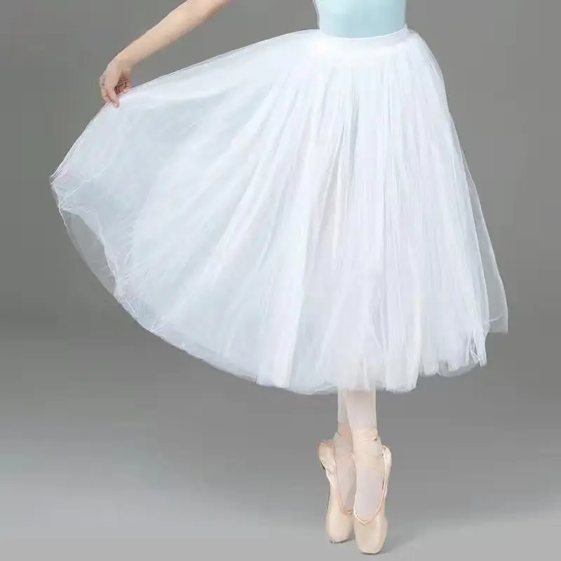 op maat gemaakt professioneel balletpak voor volwassenen met gymnastiek basistraining lichaamsoefenpak tutu-jurk maillots