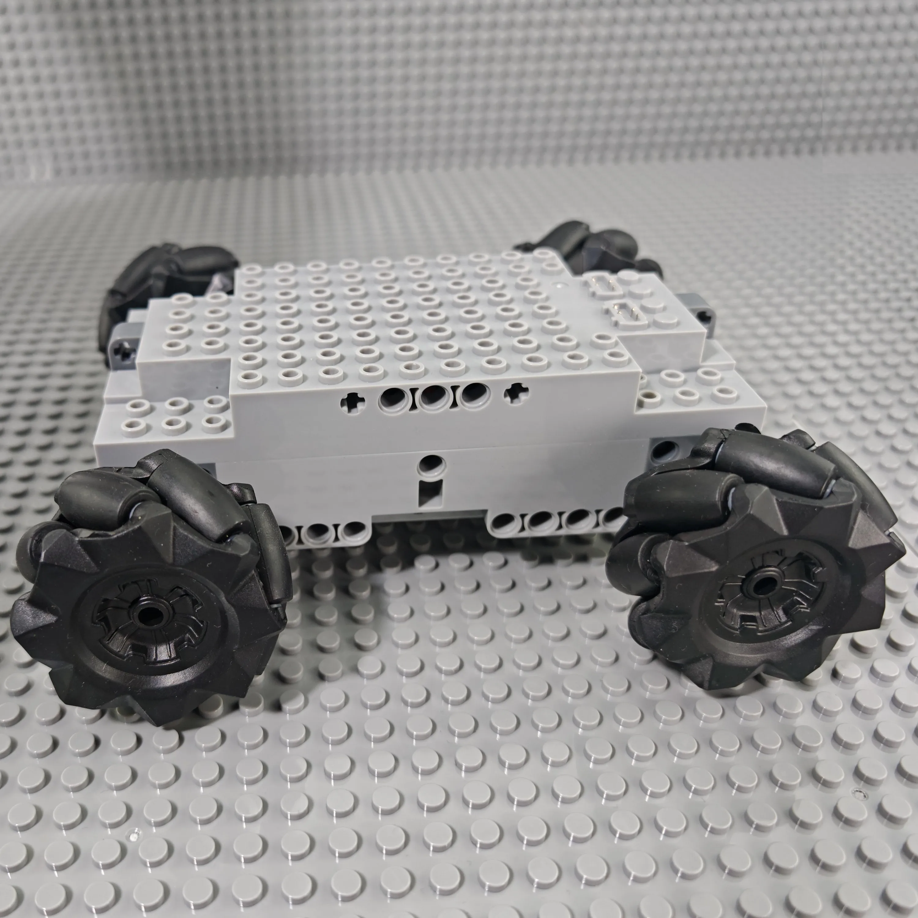 التقنية الكهربائية بنة Mecanum عجلات متعددة الاتجاهات 4WD سيارة مجنزرة خزان حفارة الهيكل السلطة RC لعب للأطفال #5