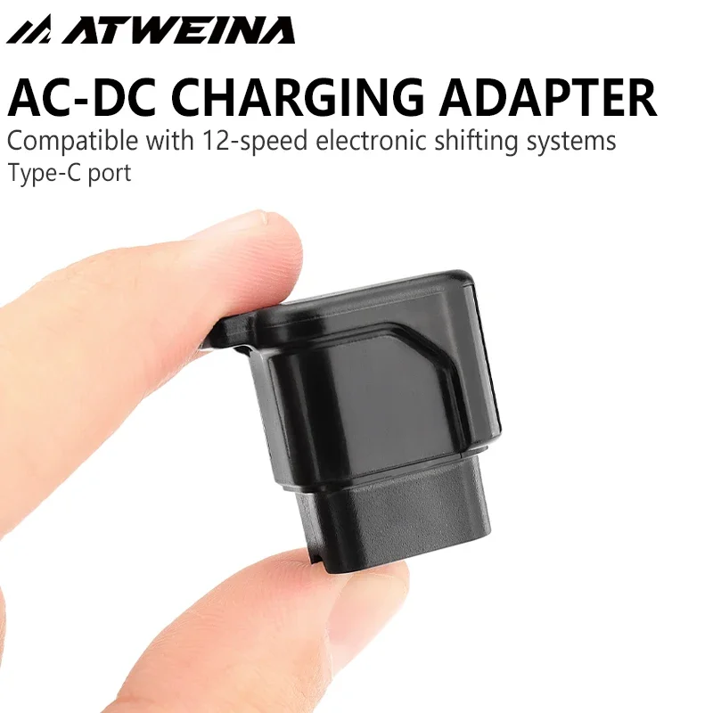 USB-C Charger Compact Portable Bike Charging Adapter For Shimano 12-Speed Di2 Electronic Derailleur R9200 R8100 R7150