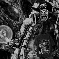 ONE PIECE Sailing King Joint T-shirt Men's Black Beard Pirates Group Animation Cotton Printing Short-sleeved Men's and Women's