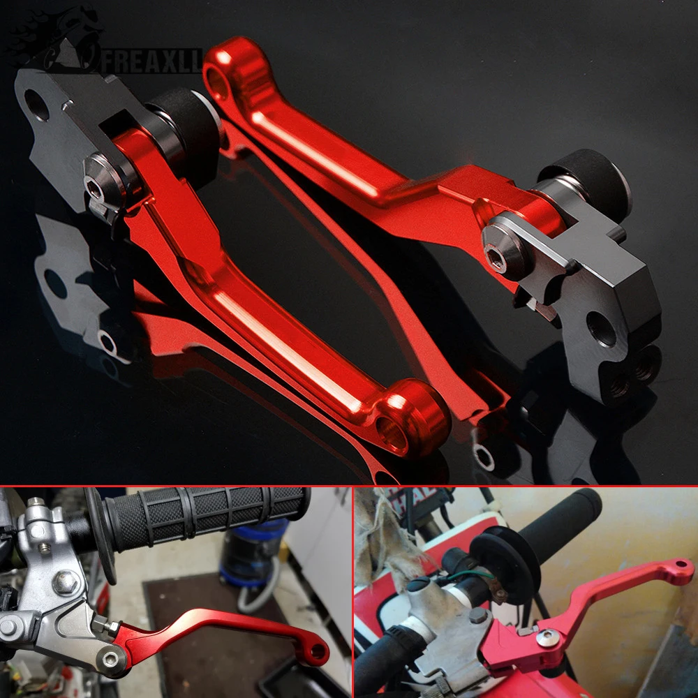 

CNC Motorbike Pivot Brake Clutch Levers Dirt Bike Lever Handles For Honda CRF150F CRF 150F CRF 150 F 2003 2014 2015 2016 2017