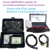 Vocom 88890300 Vo1ov/ルノー/UD/マック掘削機産業用トラック診断ツール PTT 2.8.241 テックツール 1