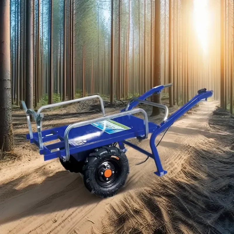 Uneven surface/rough terrain trolley capacity 500kg OEM farm warehouse nursery garden agricultural brick trolley