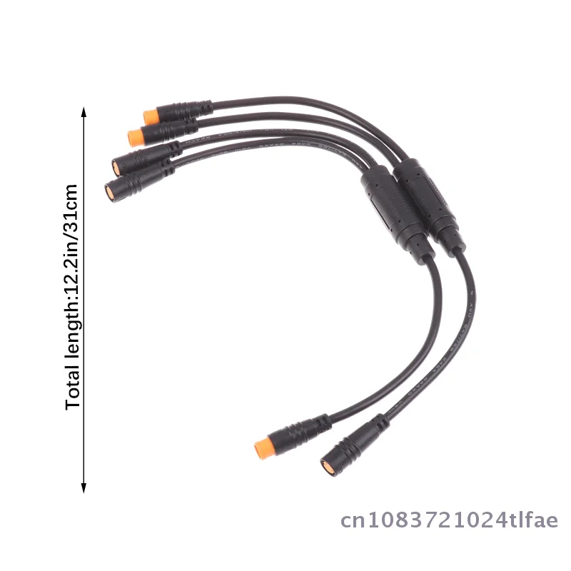 

1 Pc E-bike Signal Sensor Waterproof Y-Splitter 1T2 3 Pin Connector Cables Sensor For BAFANG Electric Scooter Bicycle Cord Parts