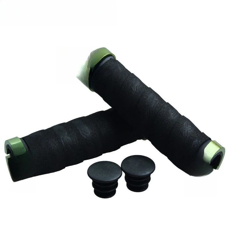 

Bicycle grips, mountain high-precision sponge bilateral locking, winding shock absorber grips