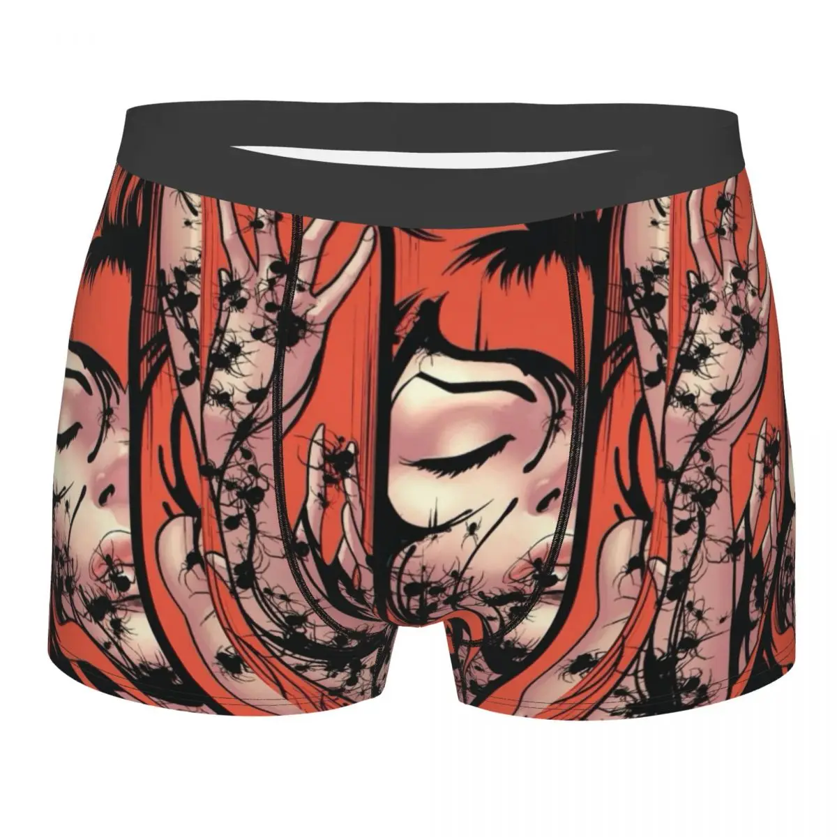 

Custom Male Fashion Comics Black Widow Underwear Boxer Briefs Stretch Shorts Panties Underpants