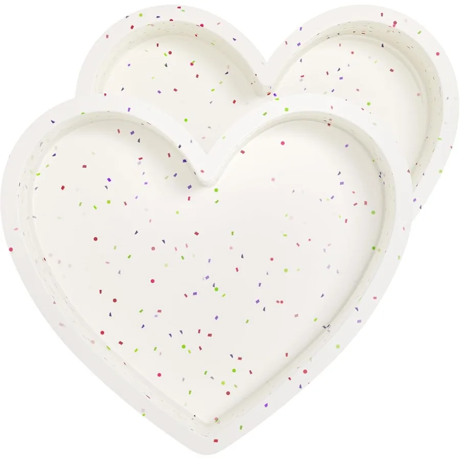 

Silicone Heart Shaped Cake Pans 10 Inch Large Heart Cake Pan Nonstick Silicone Heart Molds for Baking 2 Pcs Set Cream